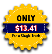 Only $13.41 for a single truck 